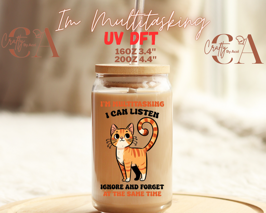 Animals Attitude Decal UV DFT Decal