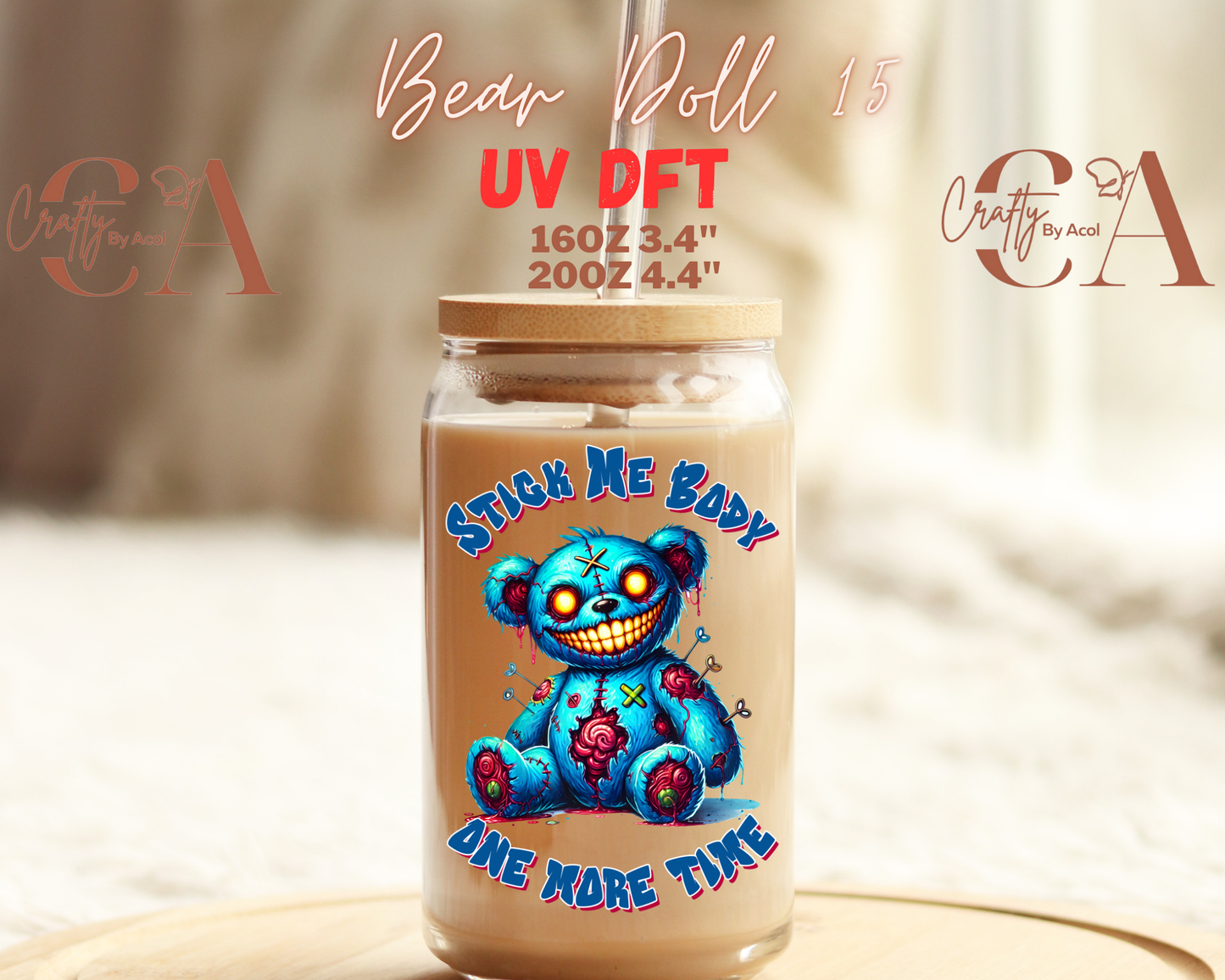 Bear Doll UV DFT Decal