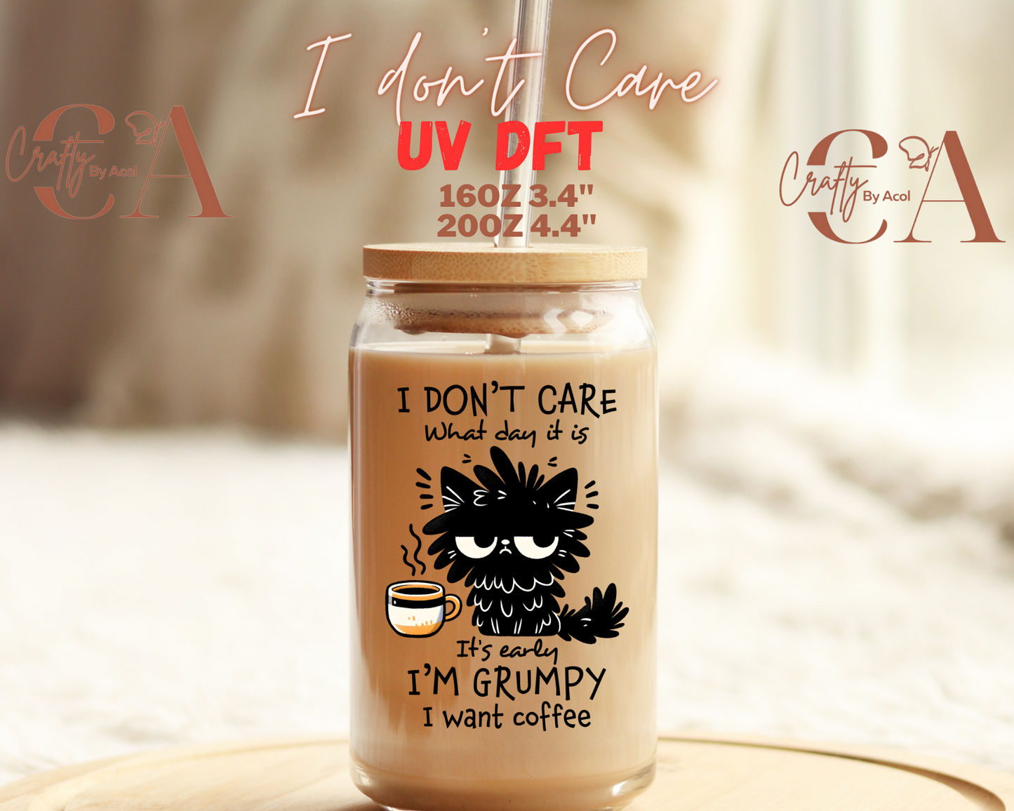Animals Attitude Decal UV DFT Decal