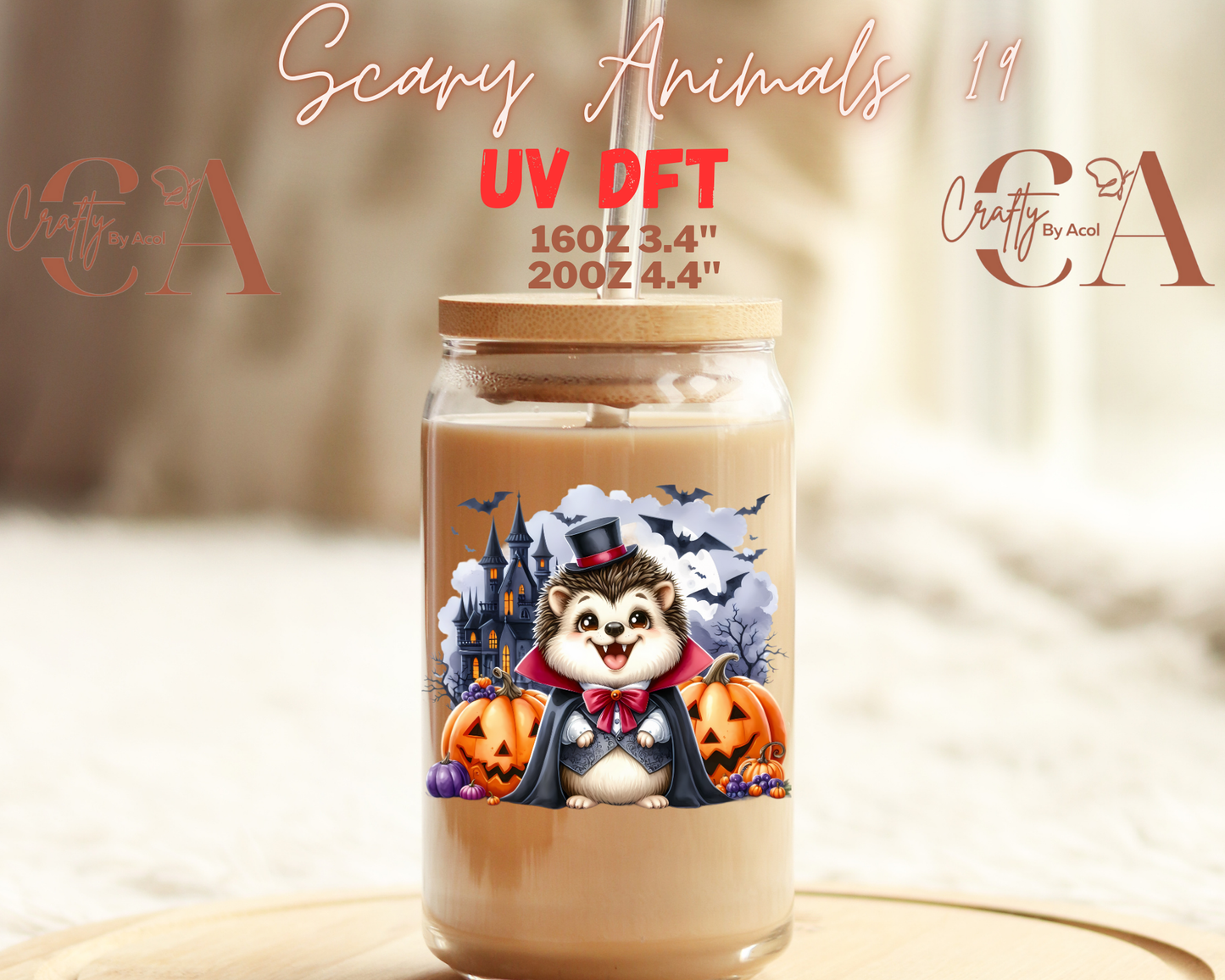 Scary Animals 2 UV DFT Decal