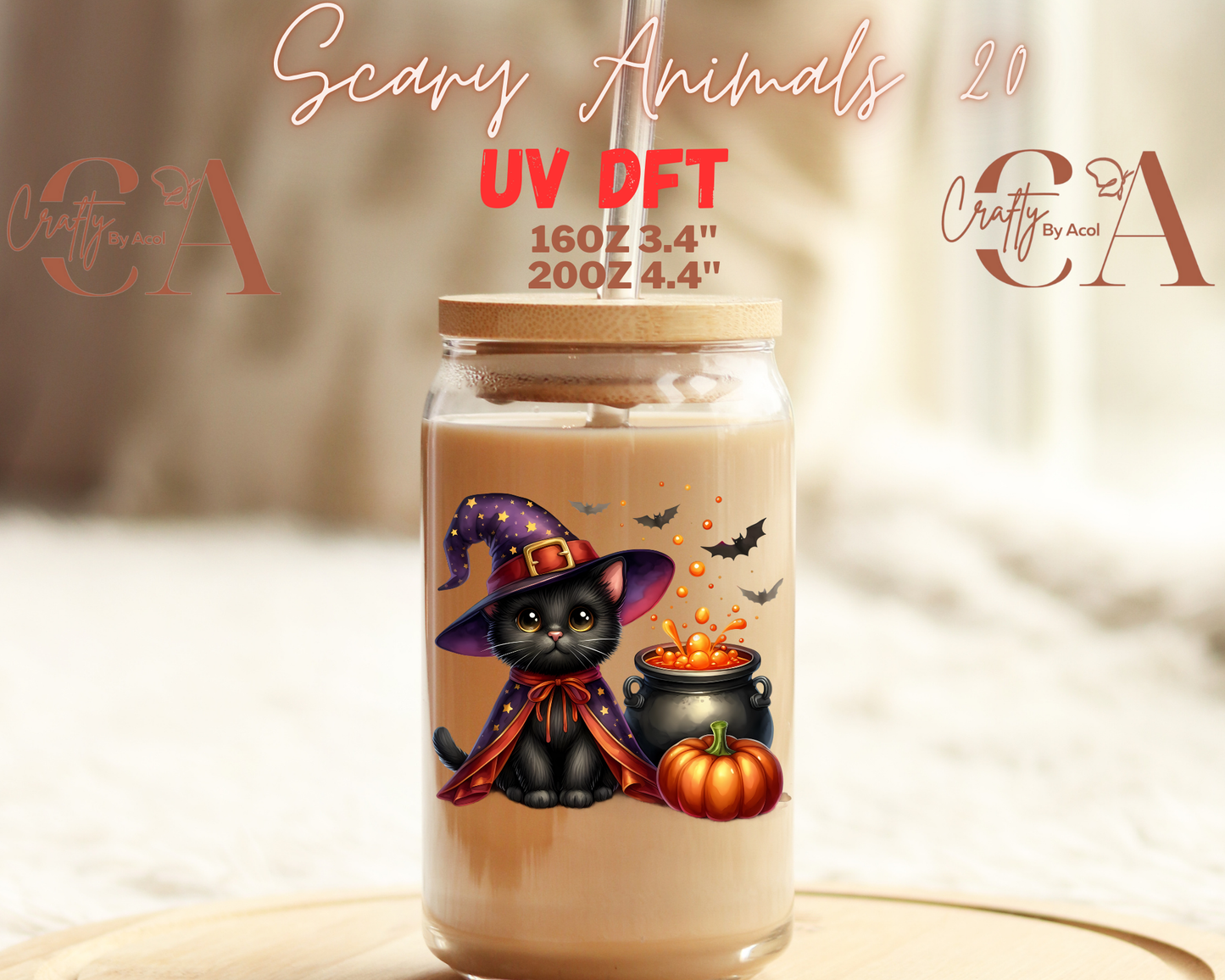 Scary Animals 2 UV DFT Decal