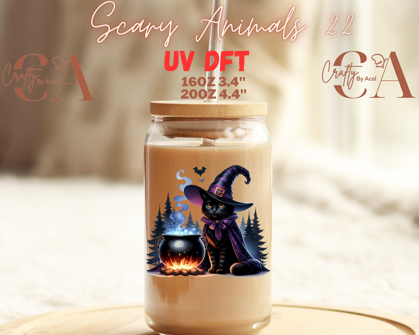 Scary Animals 2 UV DFT Decal