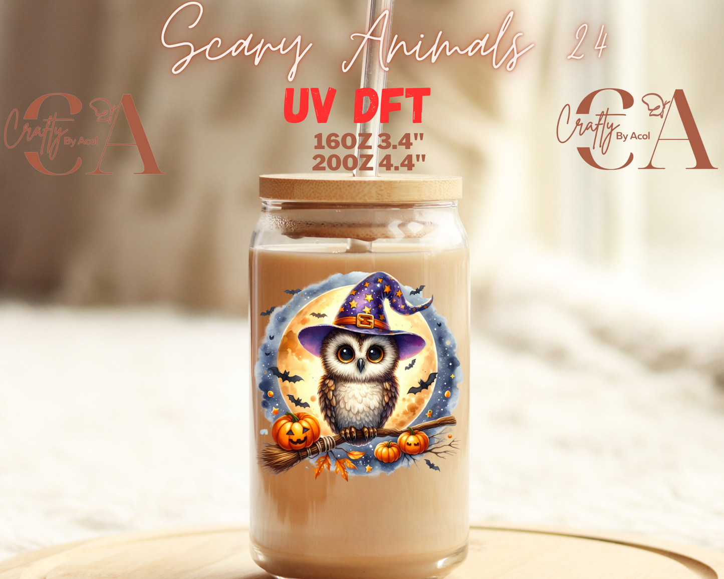 Scary Animals 2 UV DFT Decal