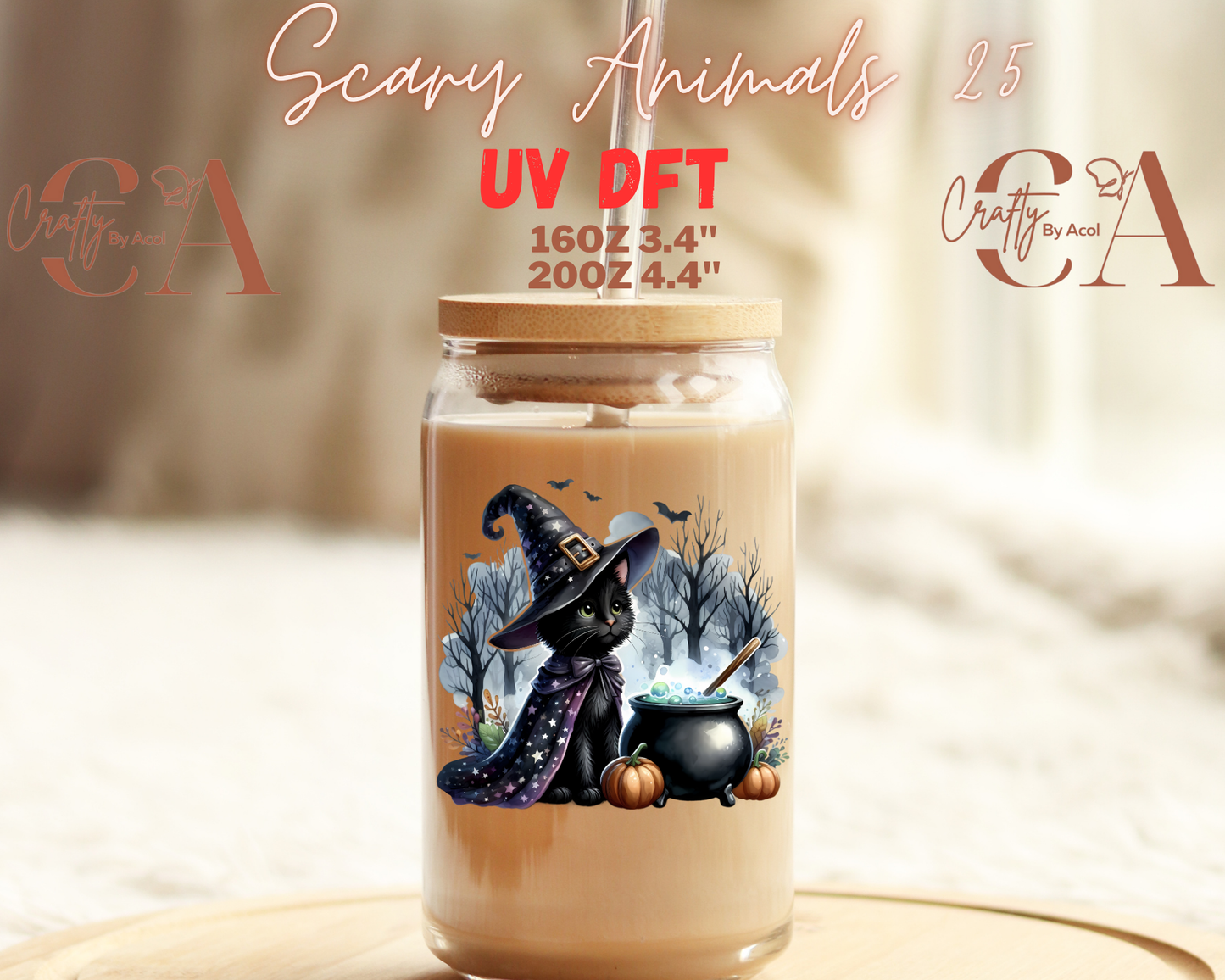 Scary Animals 2 UV DFT Decal