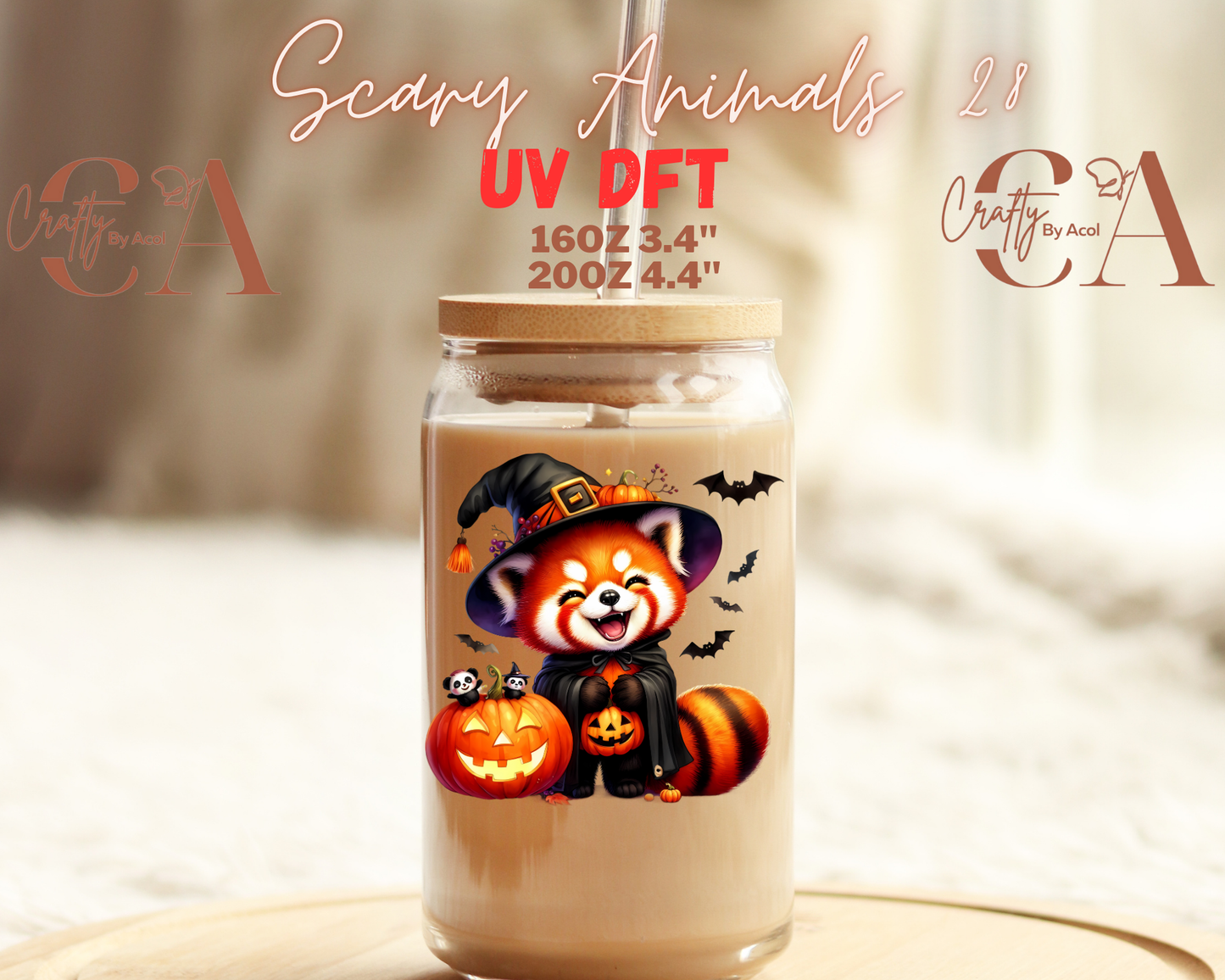 Scary Animals 2 UV DFT Decal