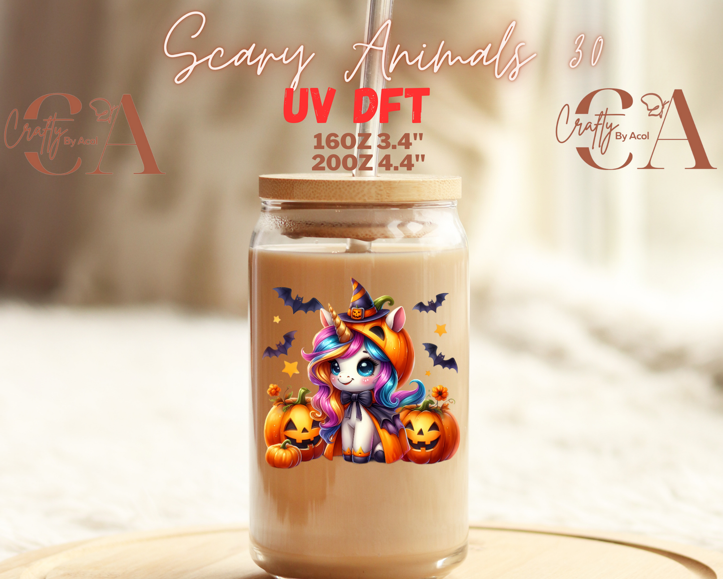 Scary Animals 2 UV DFT Decal
