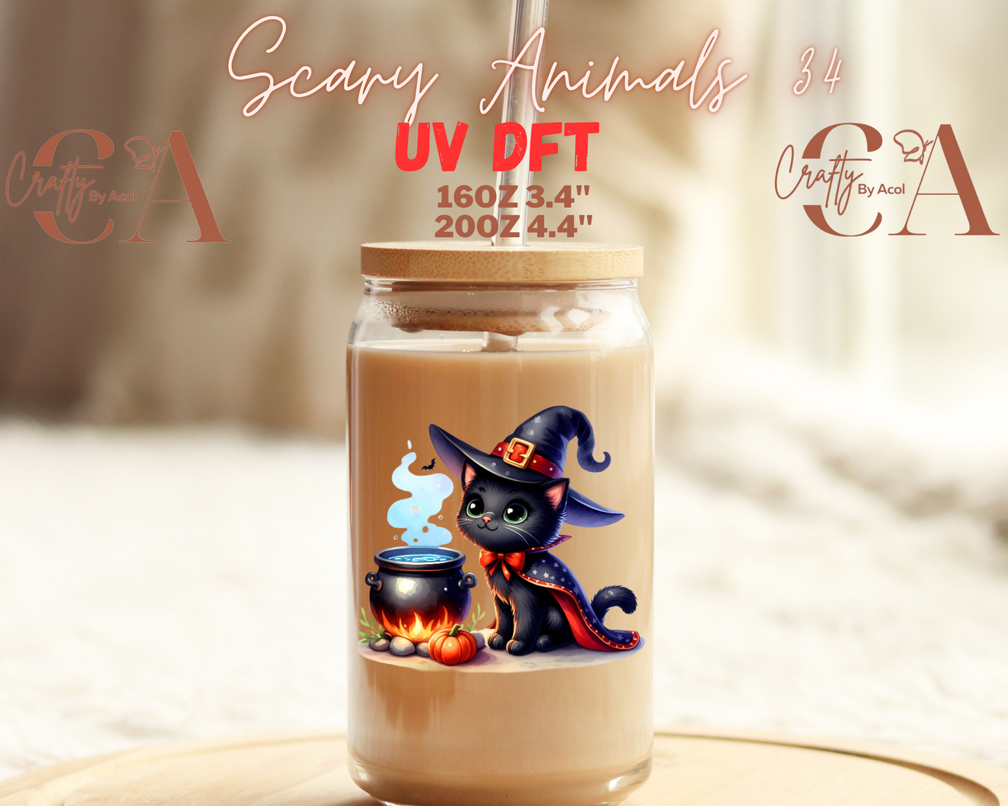 Scary Animals 2 UV DFT Decal