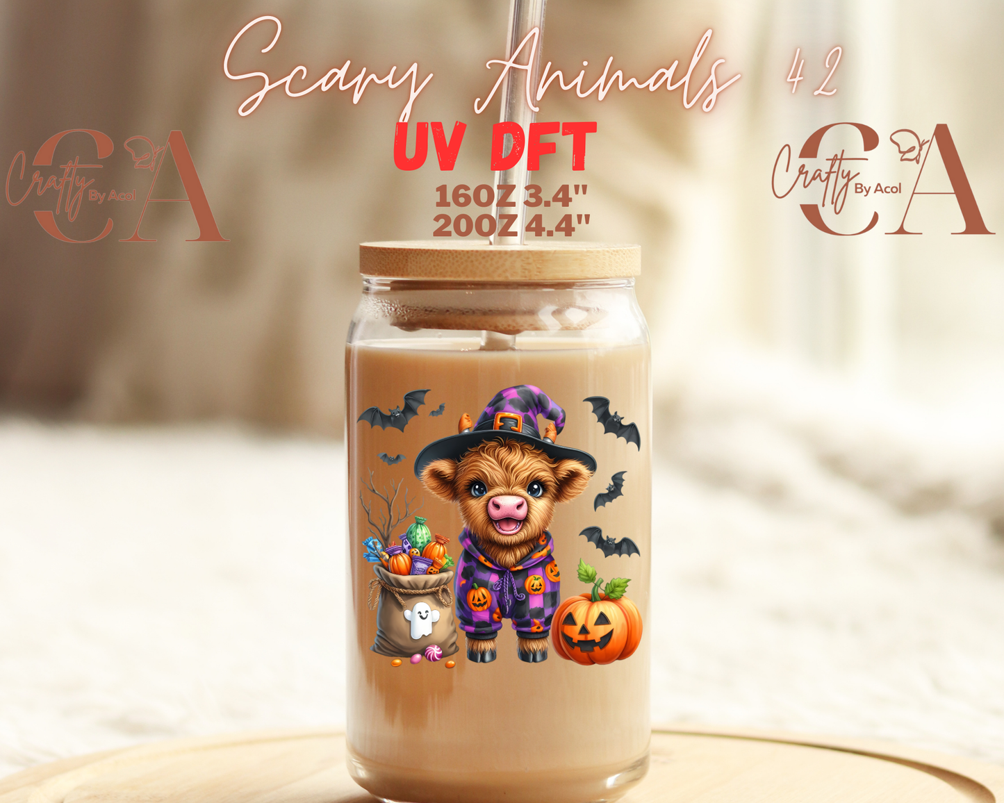 Scary Animals 3 UV DFT Decal
