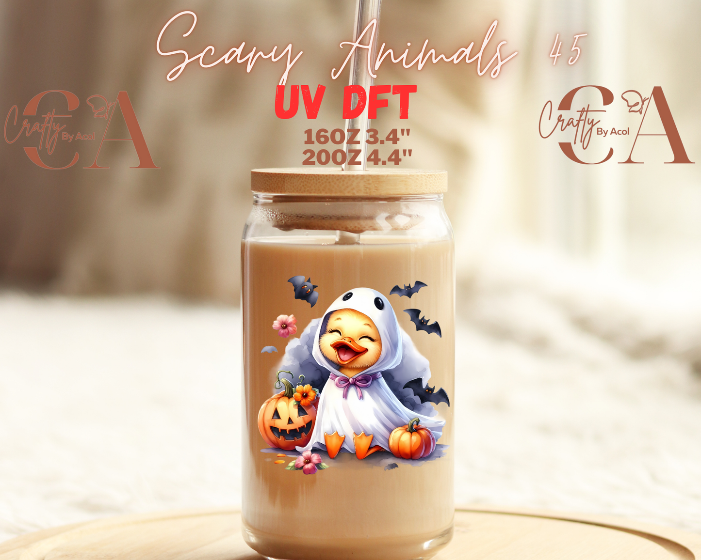 Scary Animals 3 UV DFT Decal