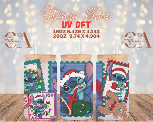 Stamp Blue Tree UV DFT Cup Wrap