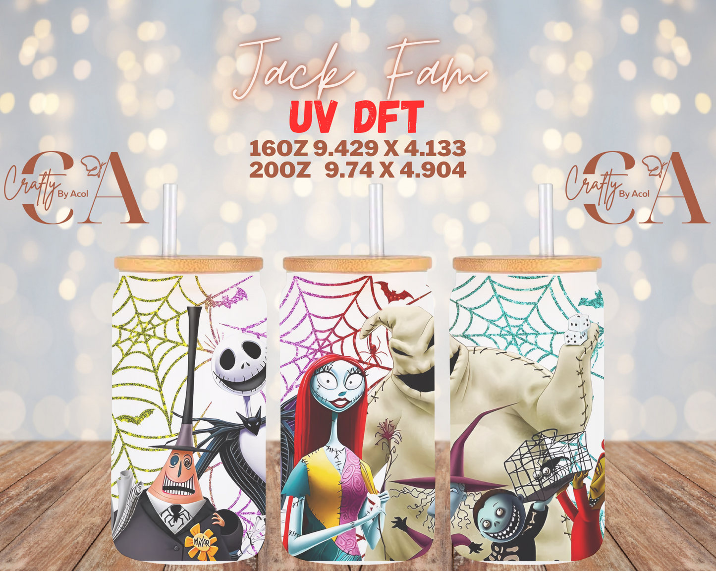 Jack Fam UV DFT Cup Wrap