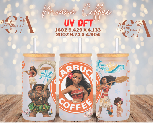 Moana Coffee UV DFT Cup Wrap