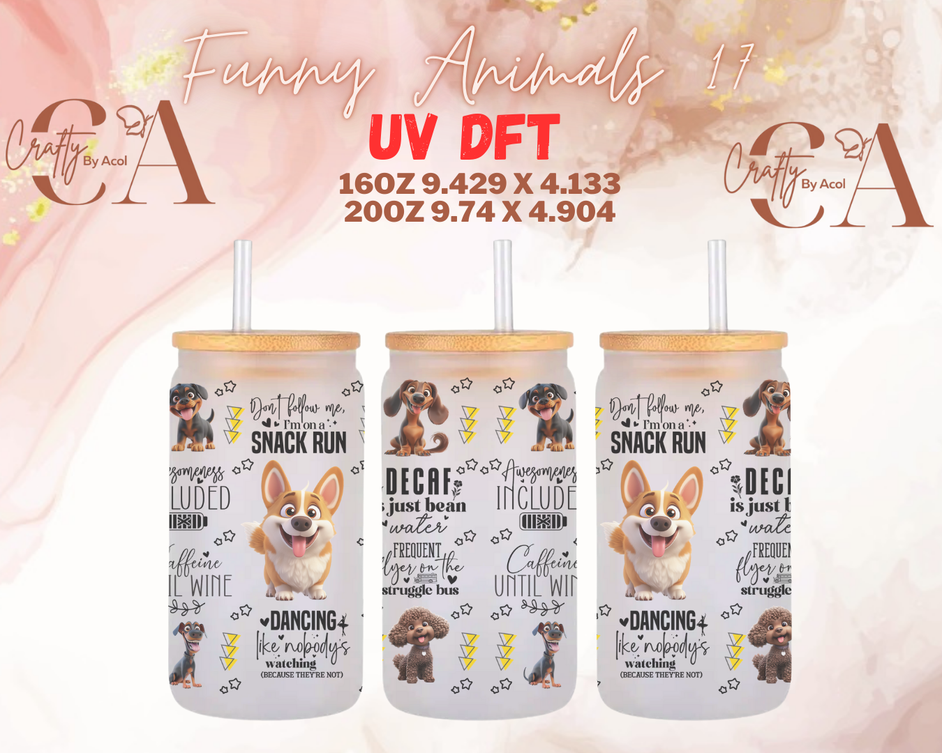 Funny Animals UV DFT