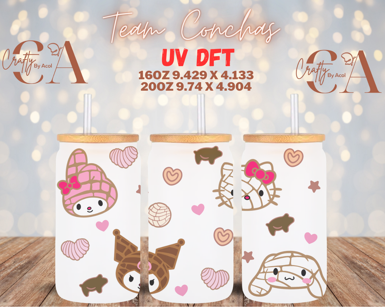 Team Conchas UV DFT Cup Wrap