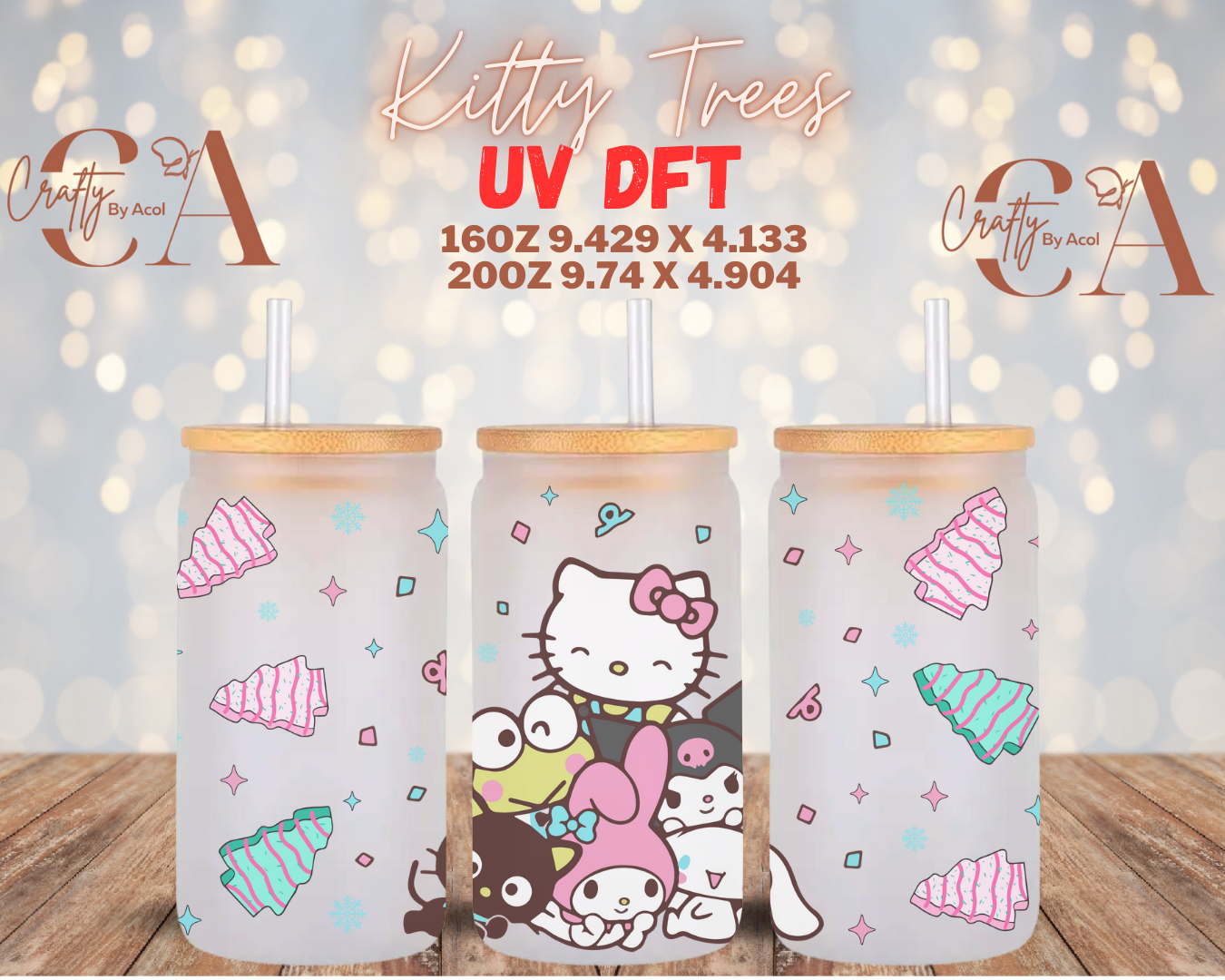 Kitty Trees UV DFT Cup Wrap