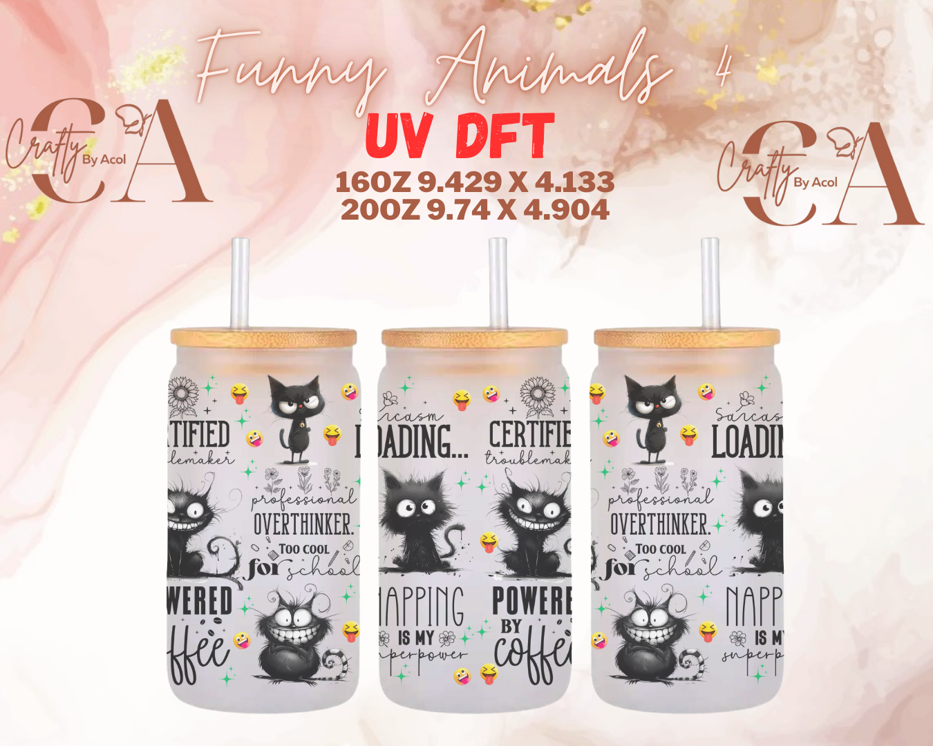 Funny Animals UV DFT