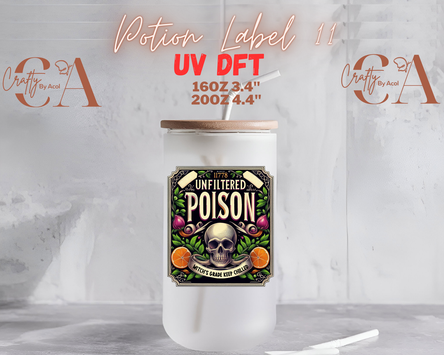 Potion UV DFT Decal