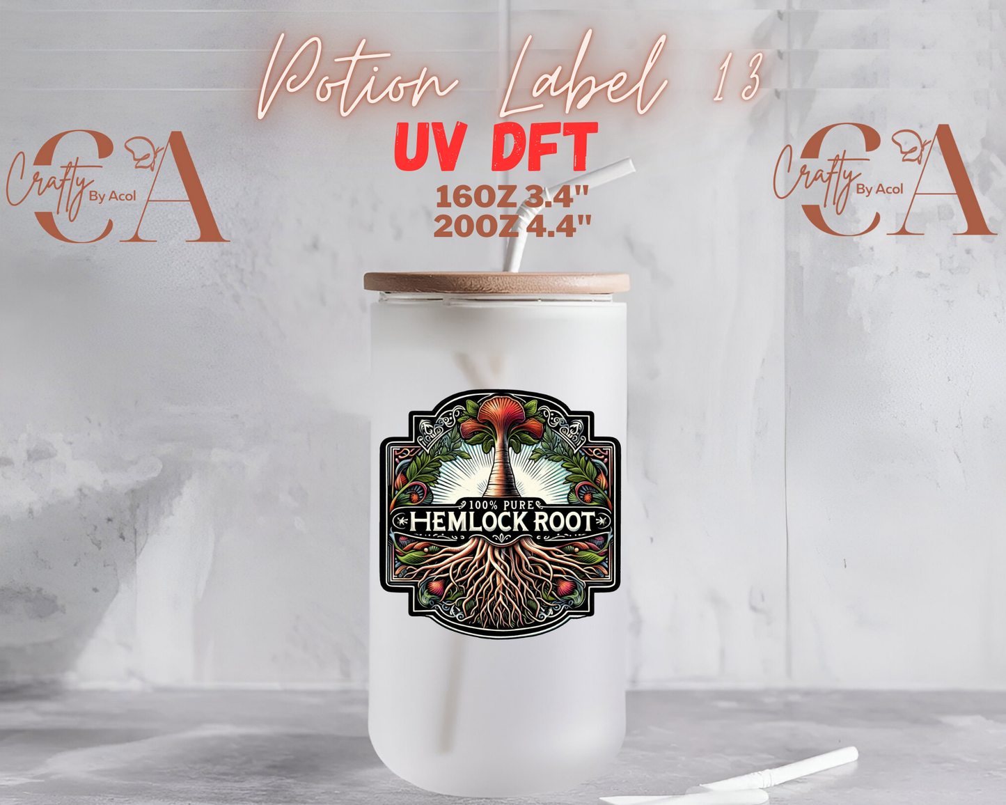 Potion UV DFT Decal