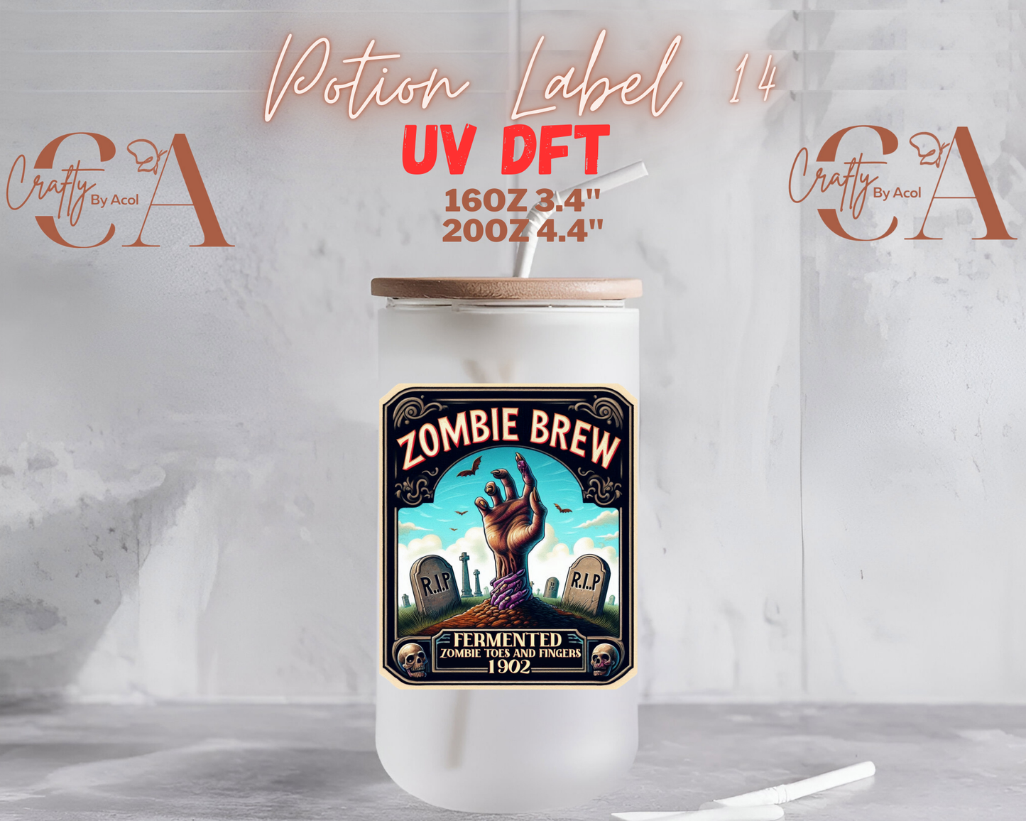 Potion UV DFT Decal