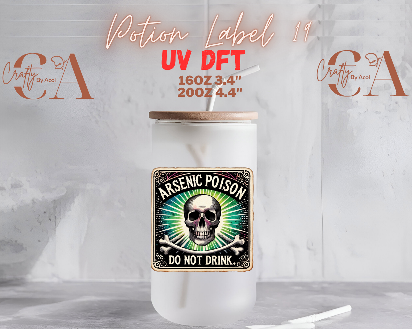 Potion UV DFT Decal