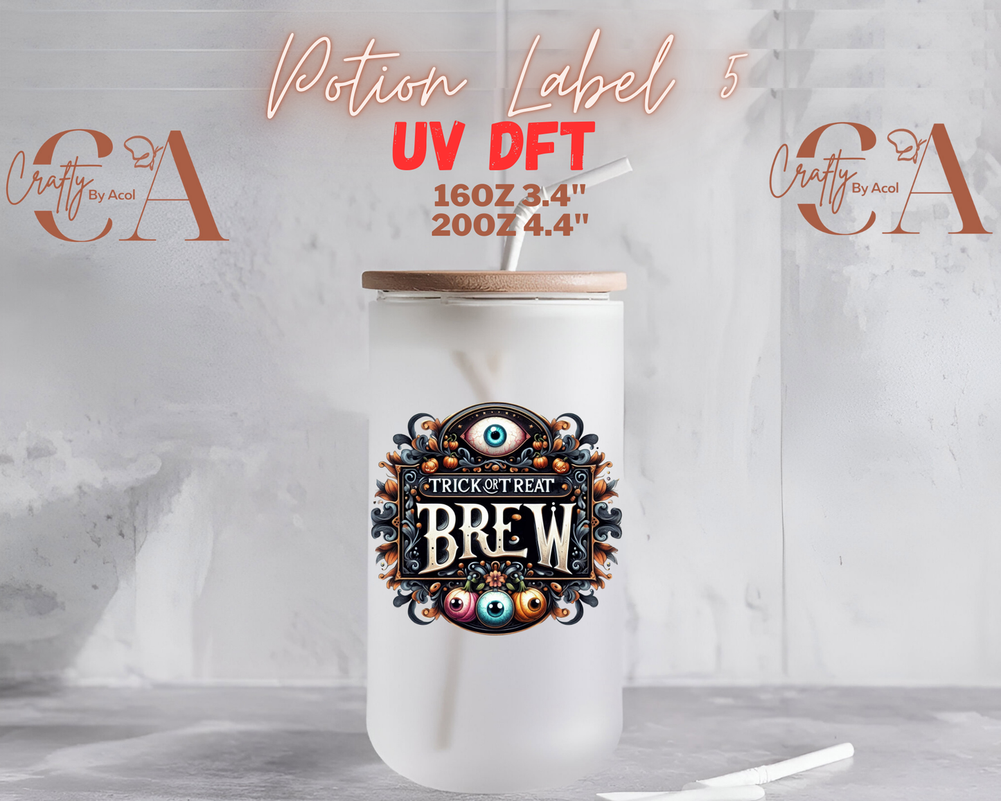 Potion UV DFT Decal