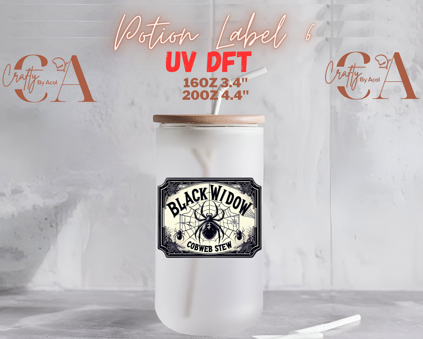 Potion UV DFT Decal