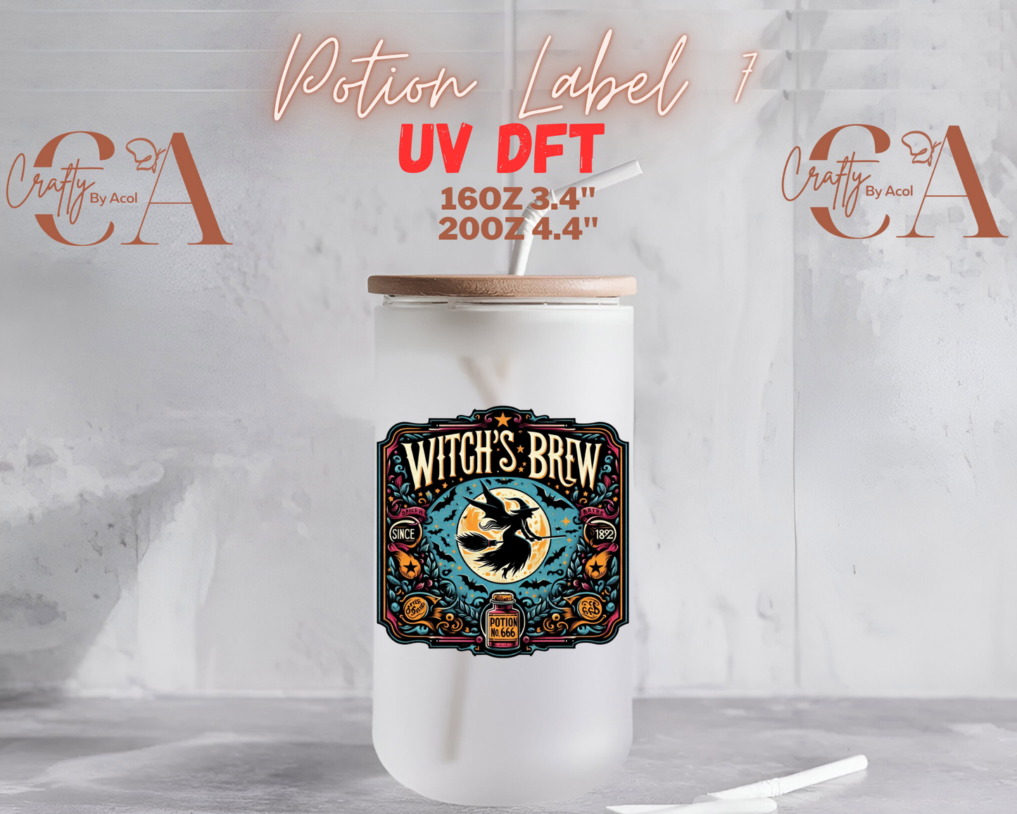 Potion UV DFT Decal