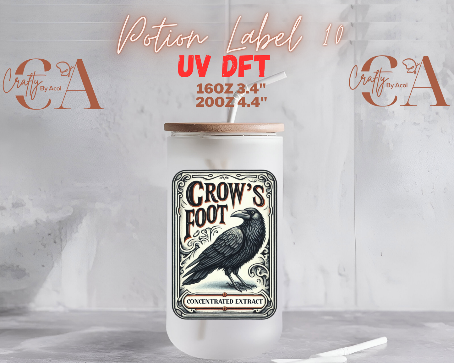 Potion UV DFT Decal