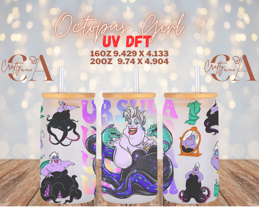 Octopus Girls 1 UV DFT Cup Wrap