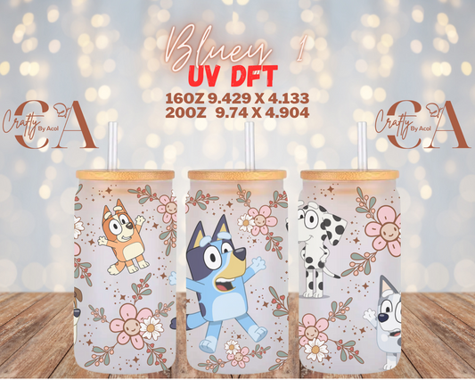 Bluey UV DFT Cup Wrap