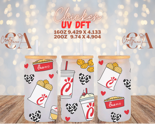 Chicken UV DFT Cup Wrap