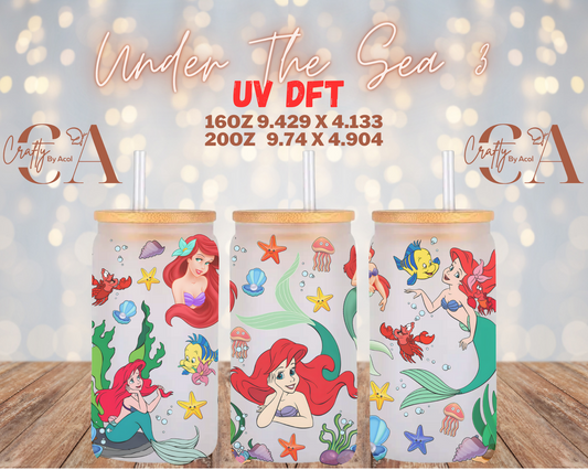 Under the Sea 3 UV DFT Cup Wrap