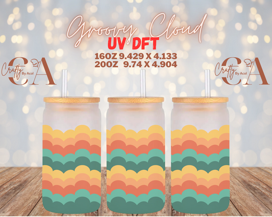 Groovy Cloud UV DFT Cup Wrap