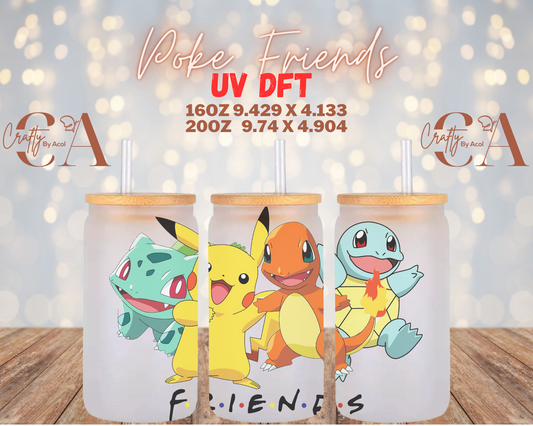 Poke Friends UV DFT Cup Wrap