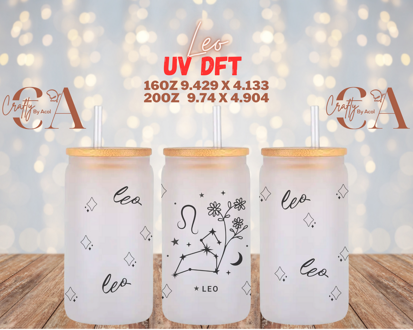 Leo UV DFT Cup Wrap