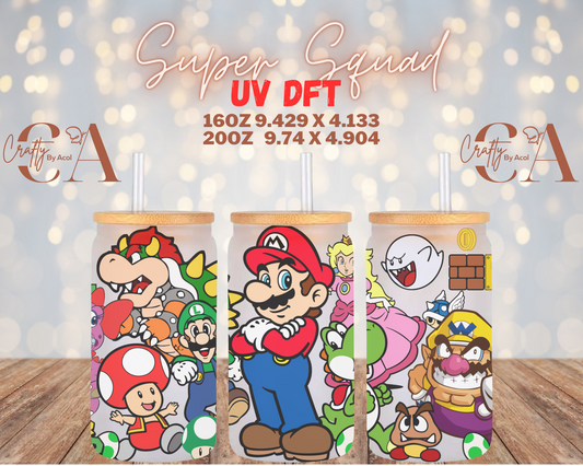 Super Squad UV DFT Cup Wrap