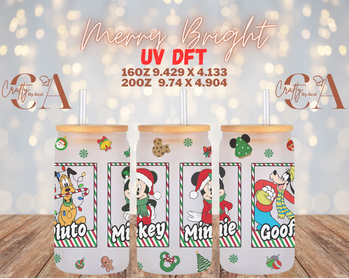 Merry Bright UV DFT Cup Wrap