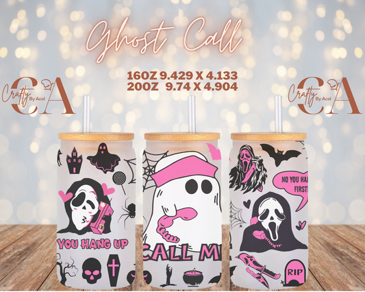 Ghost Call Vinyl Can Wrap