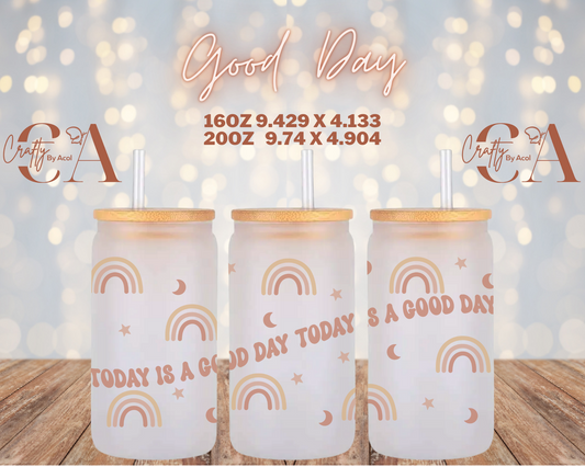 Good Day Vinyl Can Wrap