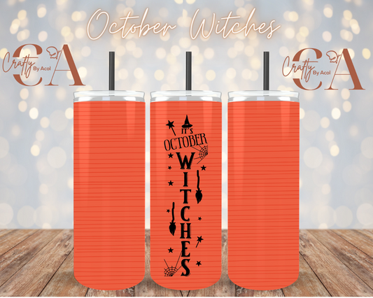 October Witches Vinyl Can Wrap