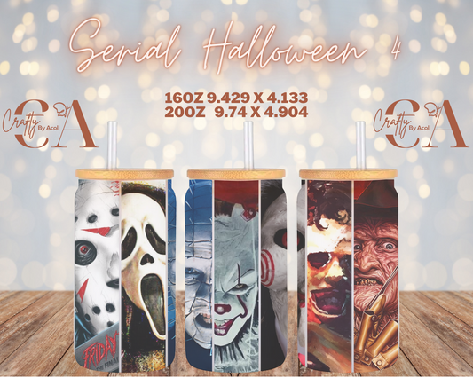 Serial Halloween 4 Vinyl Can Wrap