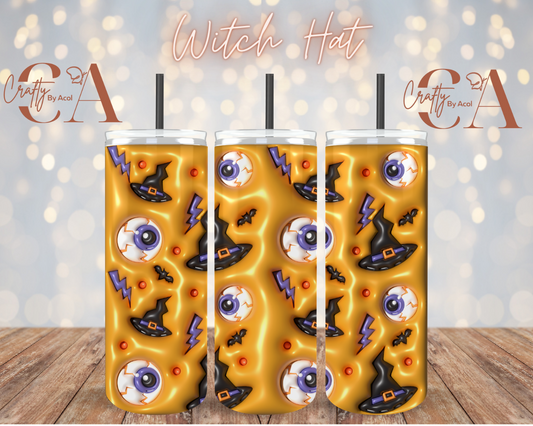 Witch Hat Vinyl Can Wrap