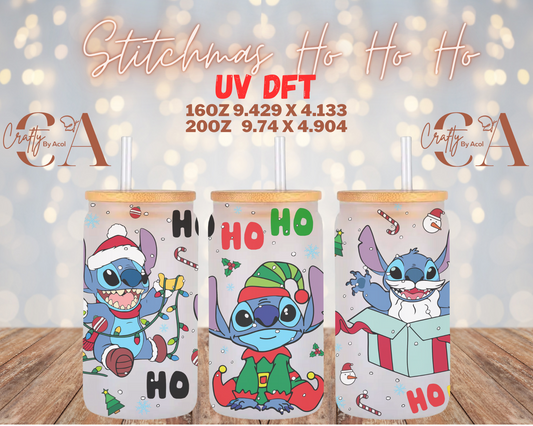Stitchmas HO HO HO UV DFT Cup Wrap