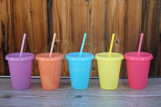 16oz Cotton Candy Glitter