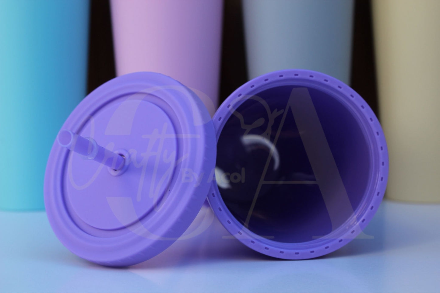 22oz Double Wall Colored Matte Tumblers