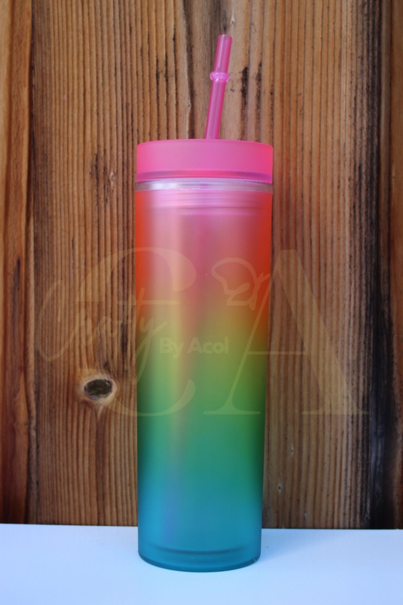 16oz Rainbow Tumblers