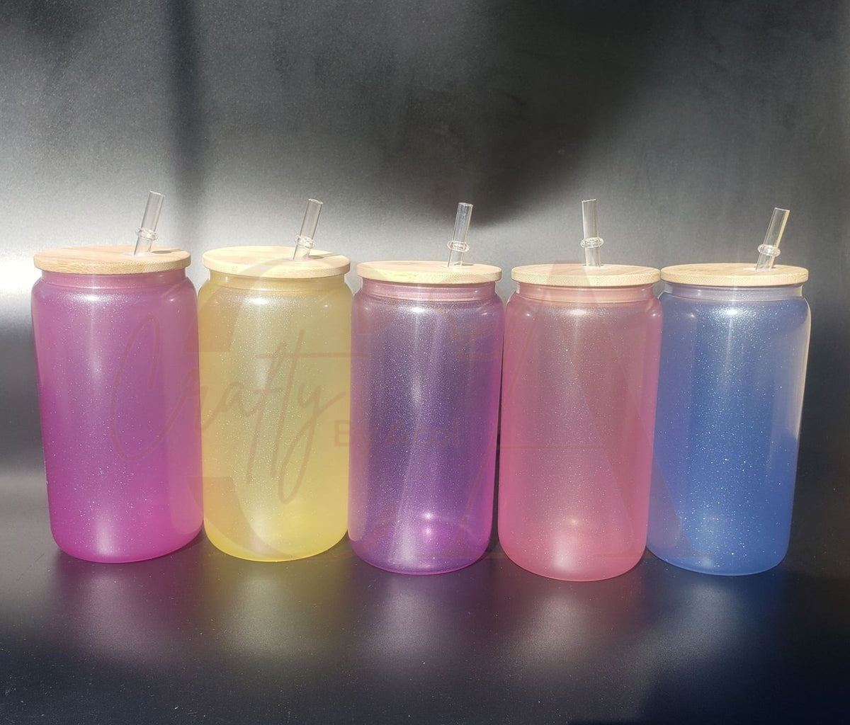 12OZ/ 350ML Sublimation UV Color Changing And Glow In The Dark