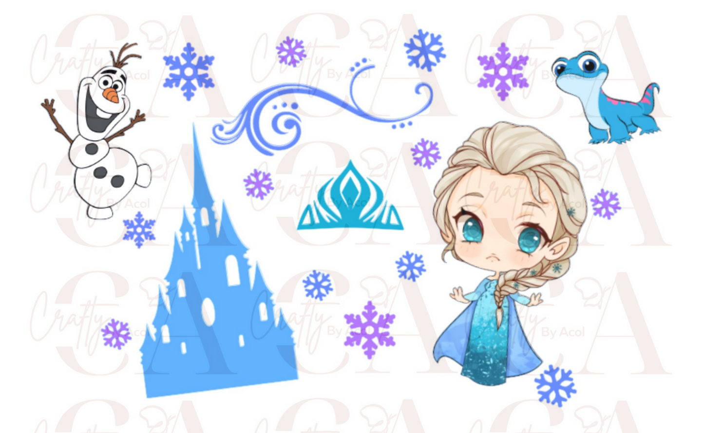 Let it go Vinyl Can Wrap