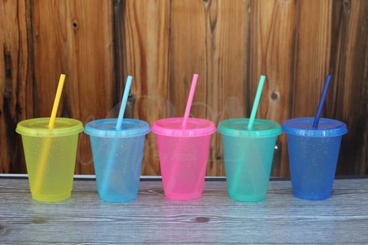 16oz Tropical Jelly Glitter
