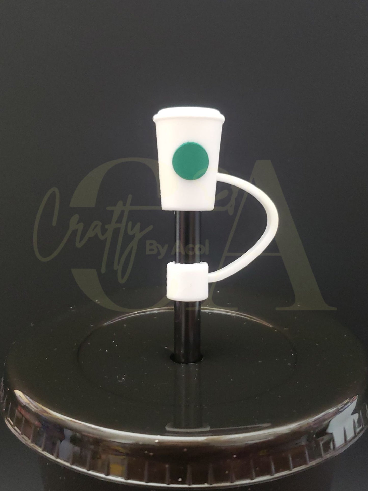 Silicon Straw Topper Lids